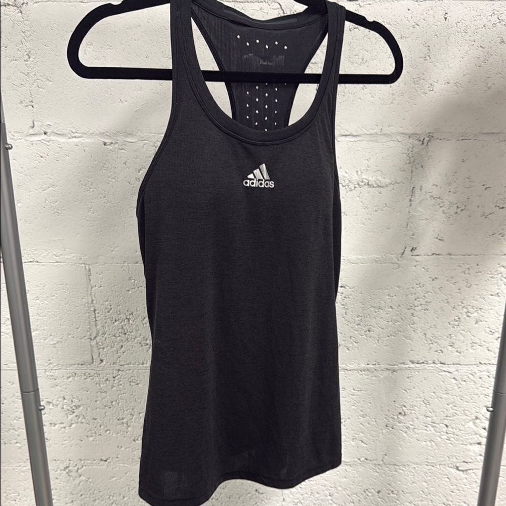 Adidas Black Lined Bra (Remoavable Padding) Sleeveless Tank Top Medium LIKE NEW